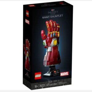 LEGO 76223 Marvel Nano Gauntlet Iron Man w/ Infinity Stones Avengers Endgame NIB